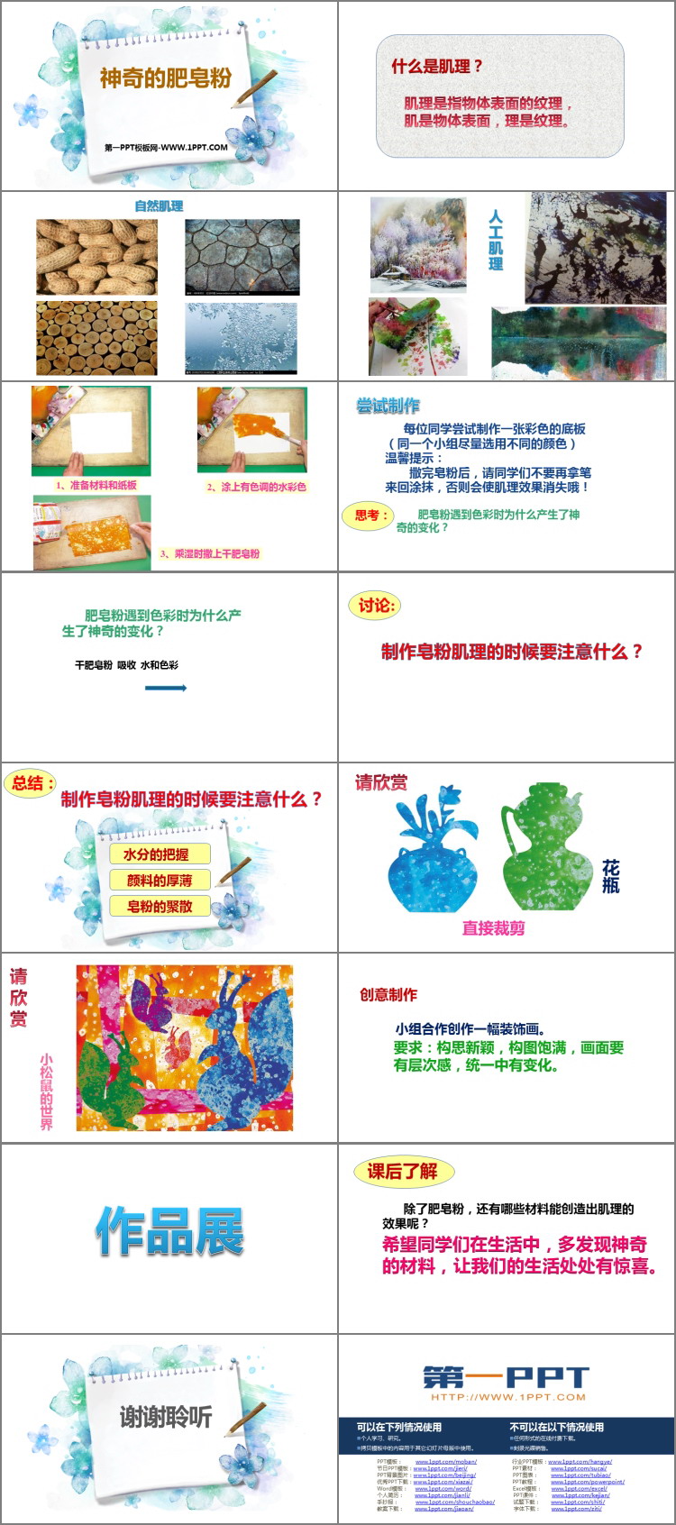 《神奇的肥皂粉》PPT免费下载