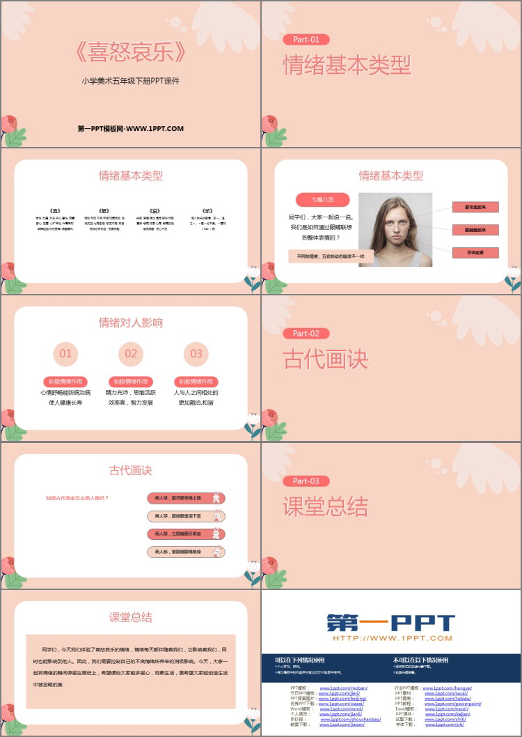 《喜怒哀乐》PPT免费下载