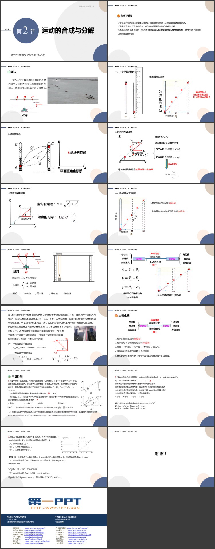 《运动的合成与分解》抛体运动PPT精品课件