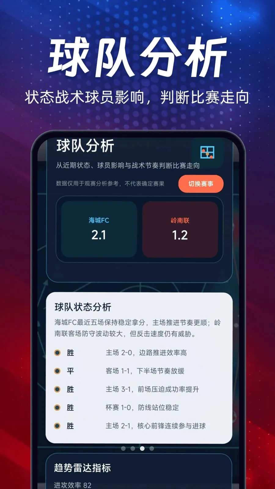 球赛比分预测(足球分析应用)