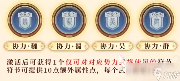 三国群英传策定九州群英并起剧本势力特性有什么 群英并起剧本势力特性介绍