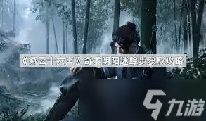 燕云十六声奇术阴阳迷踪步是什么