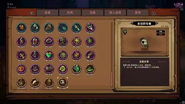 老旧的鸟嘴