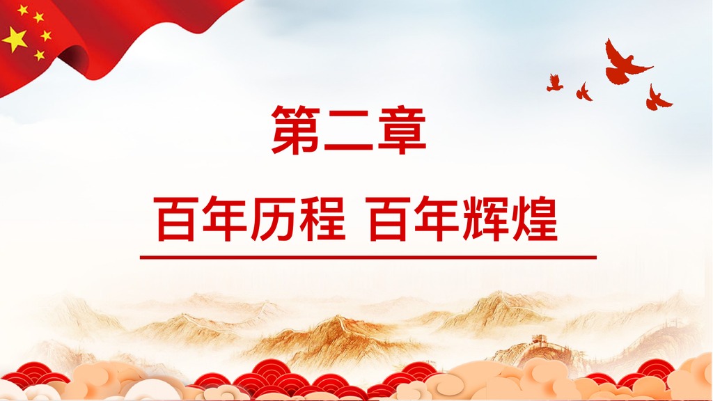 爱国主义教育PPT模板合集5