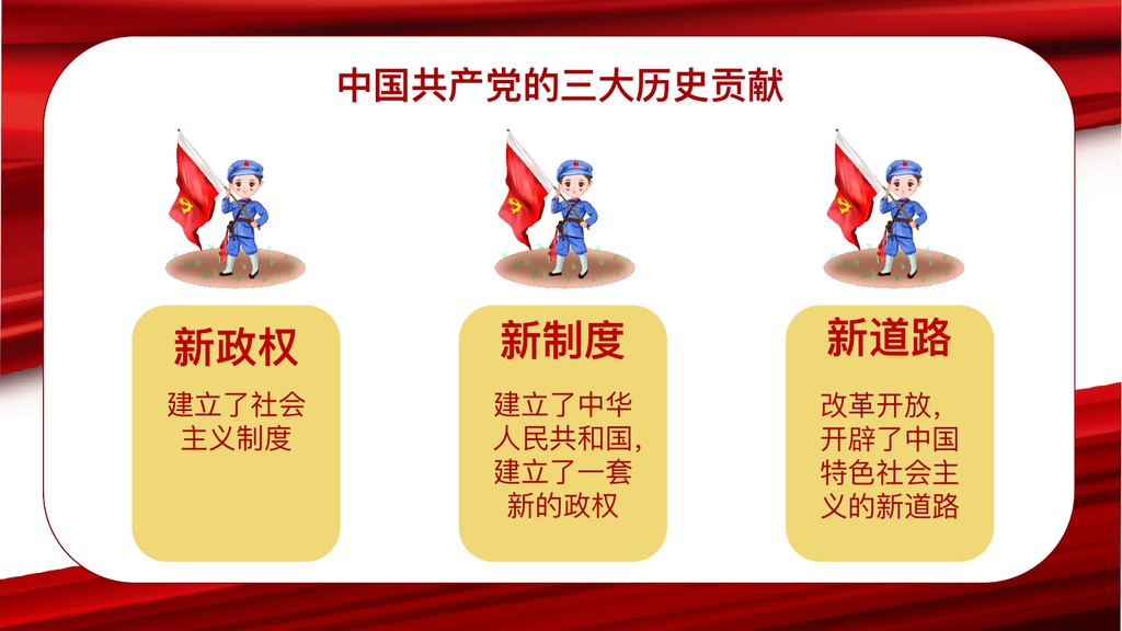 爱国主义教育PPT模板合集2