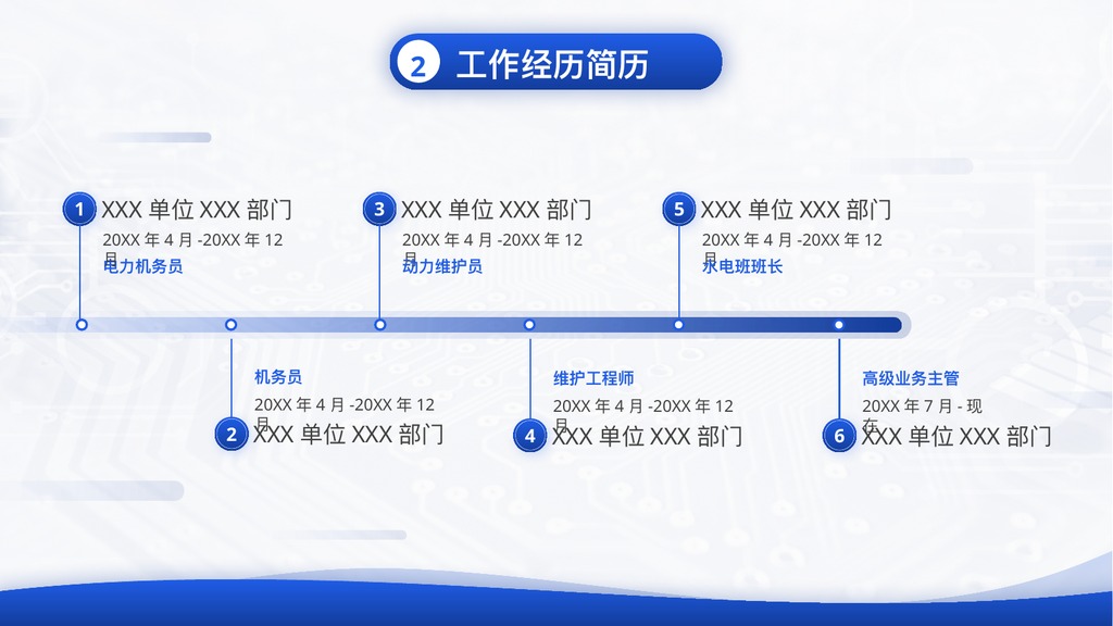 业务经理竞聘演讲PPT模板