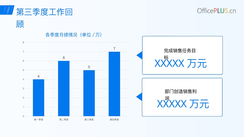 携手并进工作回顾PPT模板