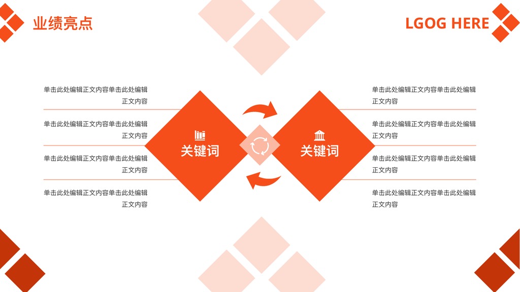 学院风方案对比汇报PPT模板