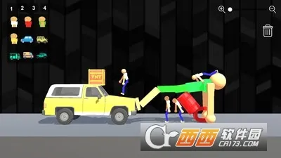 火柴人布偶游乐场自带