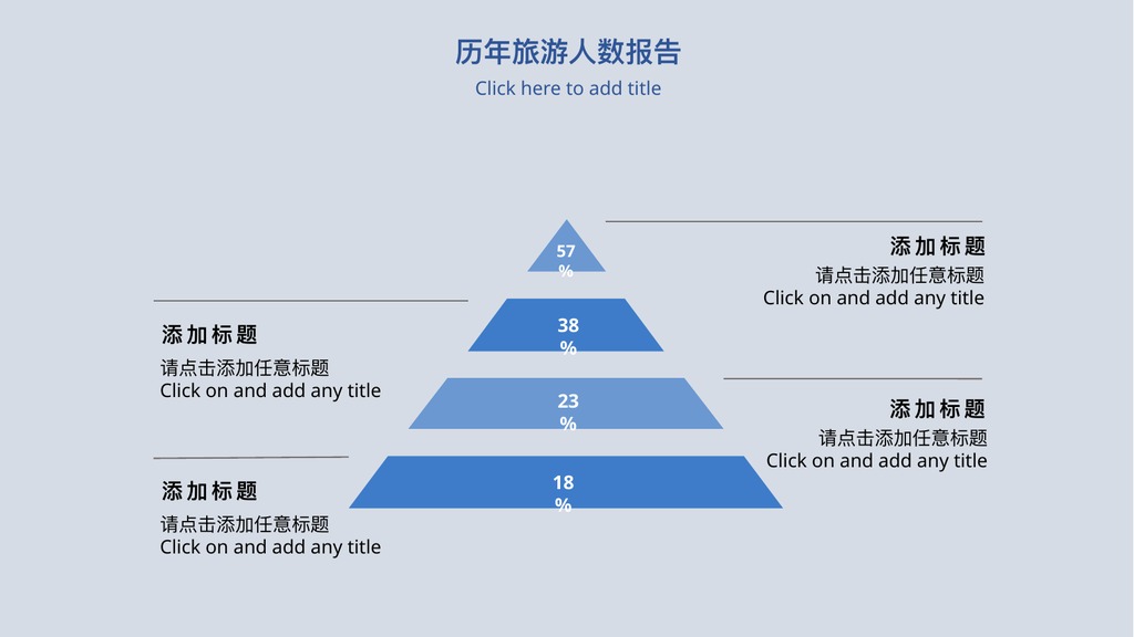 上海旅游介绍数据PPT模板
