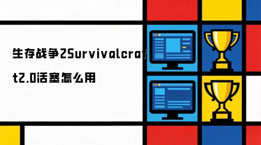 生存战争2Survivalcraft2.0活塞怎么用