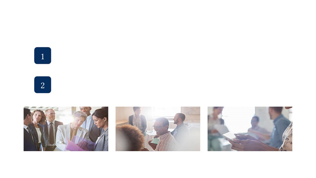 深蓝建筑公司简介PPT模板