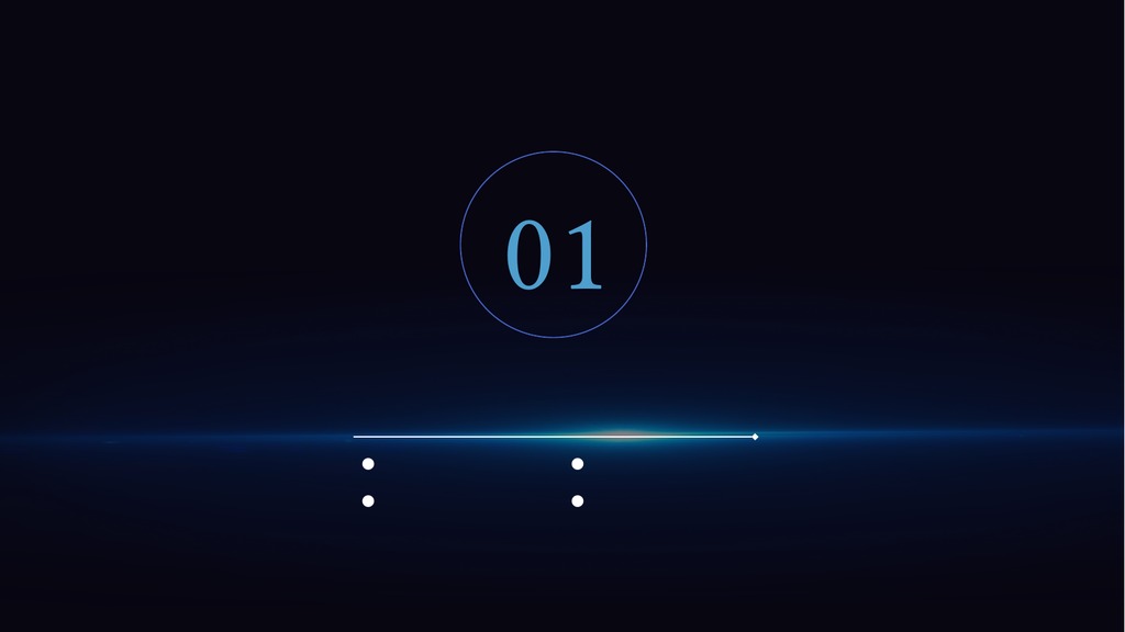深色科技课程培训PPT模板