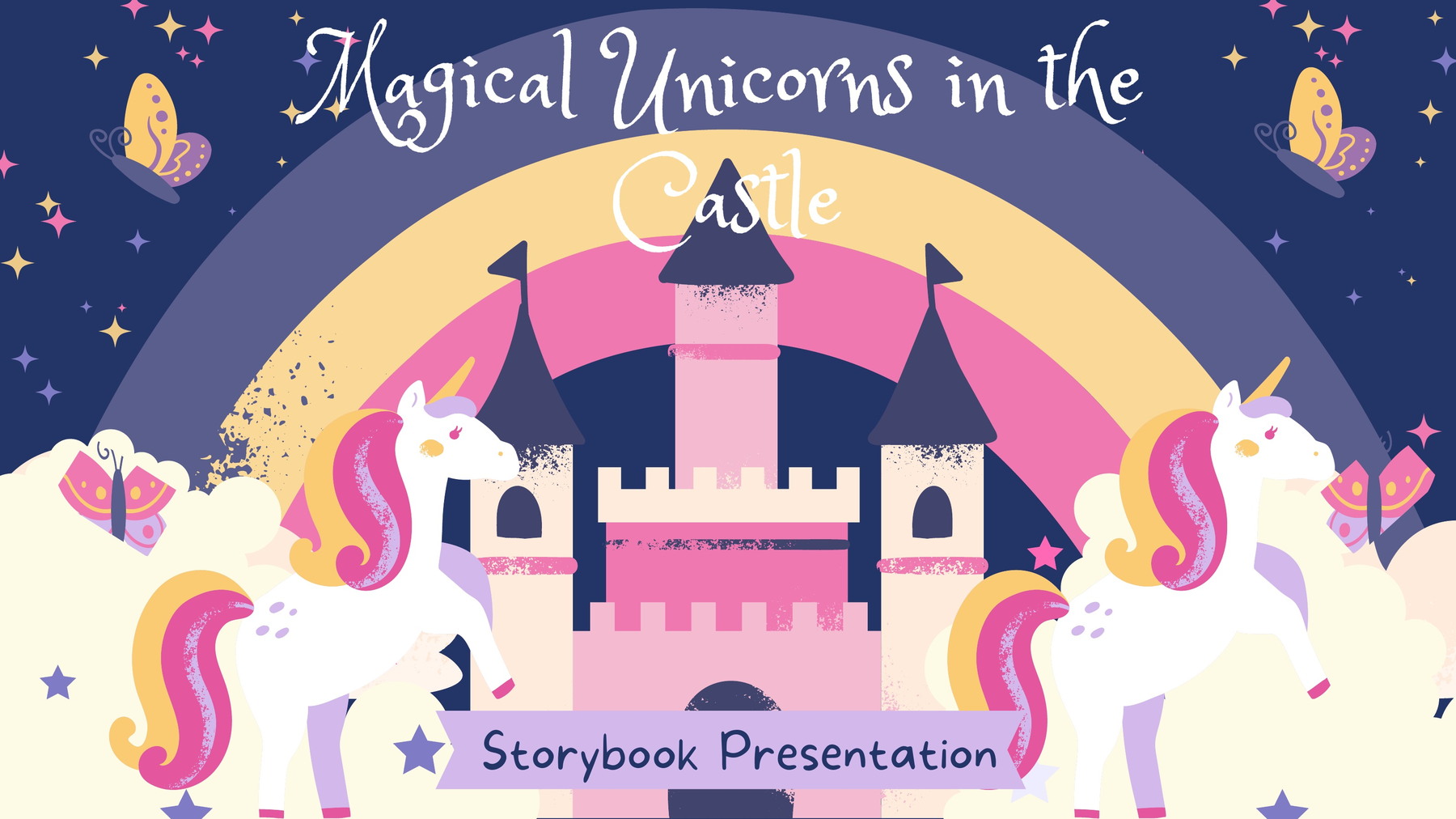 彩色Magical主题展示模板